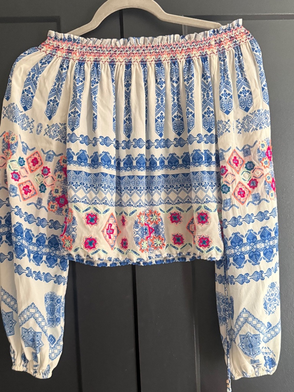 Rococo Sand Silk Top